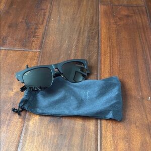 Stylish Black Sunglasses with Case